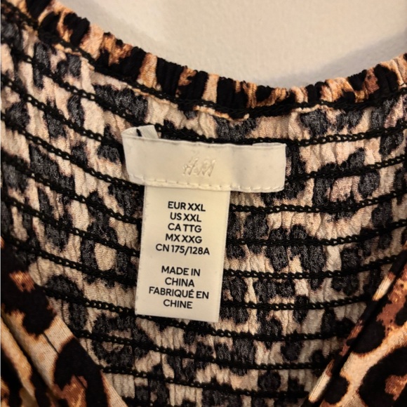 Midi leopard print dress - Picture 3 of 3